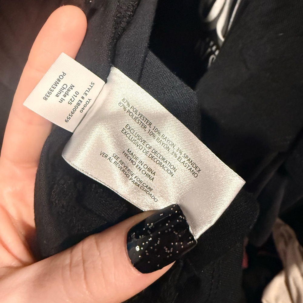 Eddie Bauer Black Crew Neck Tee - Picture 8 of 8